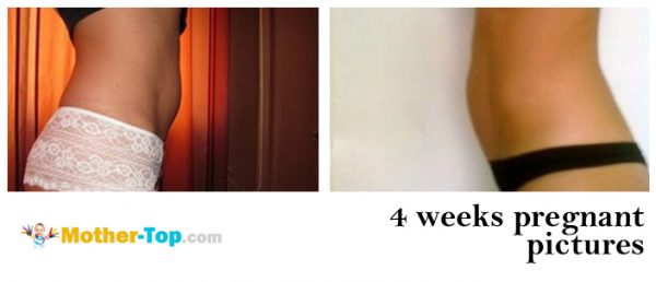 4 weeks pregnant pictures