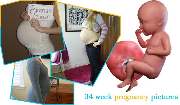 34 week pregnancy pictures